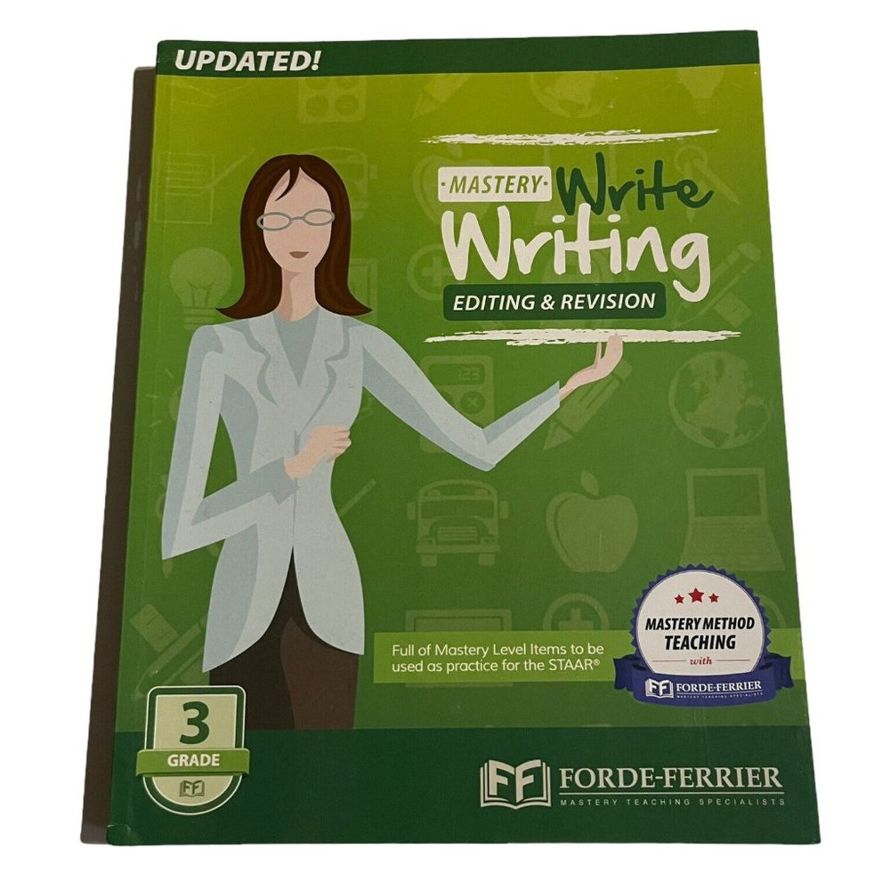 Mastery Write Writing Editing Revision Workbook Grade 3 Updated Mastery Method
